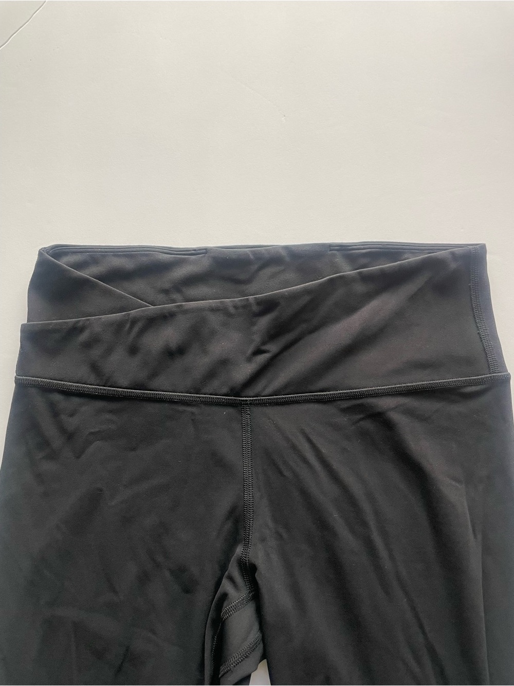 Lululemon Black Full Length Leggings Pants Size 8 Excellent
